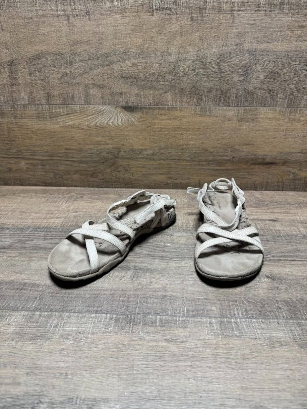 Merrell San Remo II Taupe Leather Sandals Women's Size 9